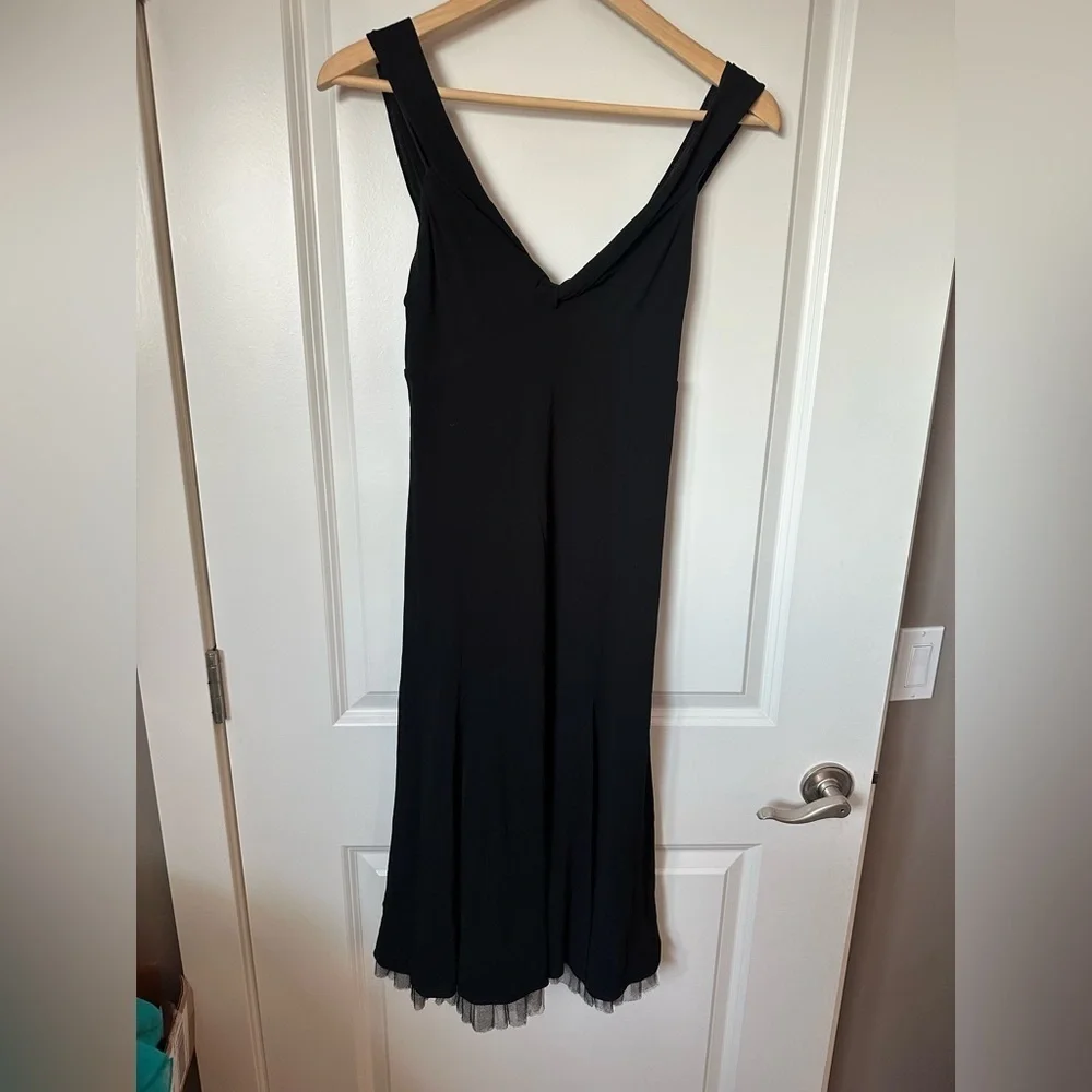 Gorgeous Black Lida Baday cocktail Dress size small - Picture 3 of 6